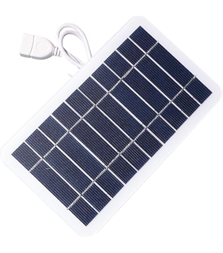 Amazon | ソーラーチャージャー 小型 ソーラー充電器 5V 2W ソーラー